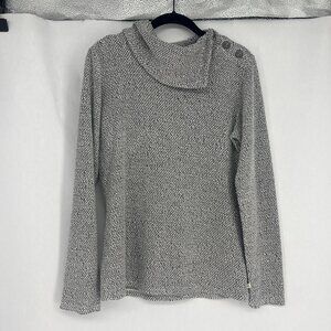 Merrell Ravion pullover gray sweater, Sz Small